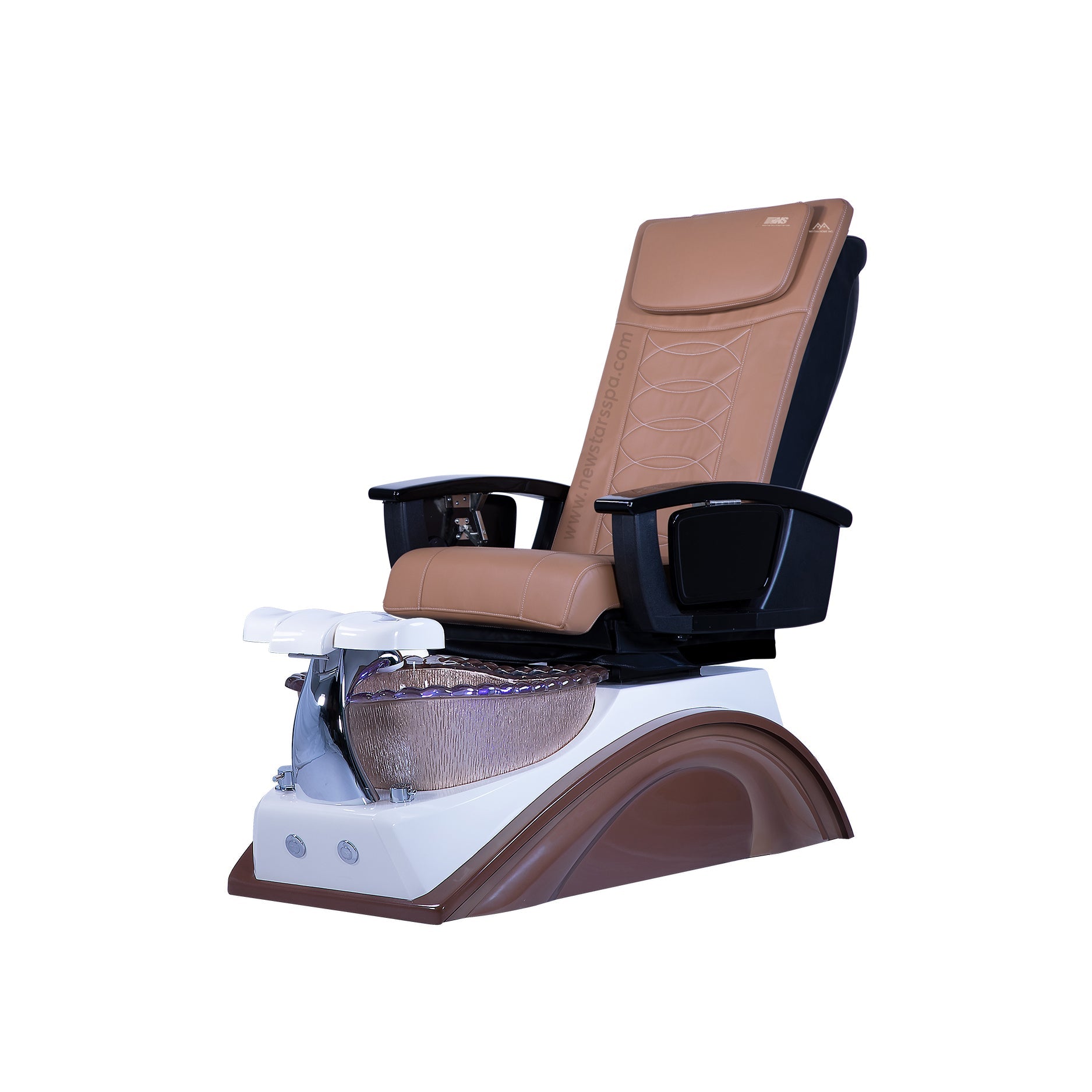 IQ A3 - V2 - Off White/Light Teak Tub - New Star Salon Furniture