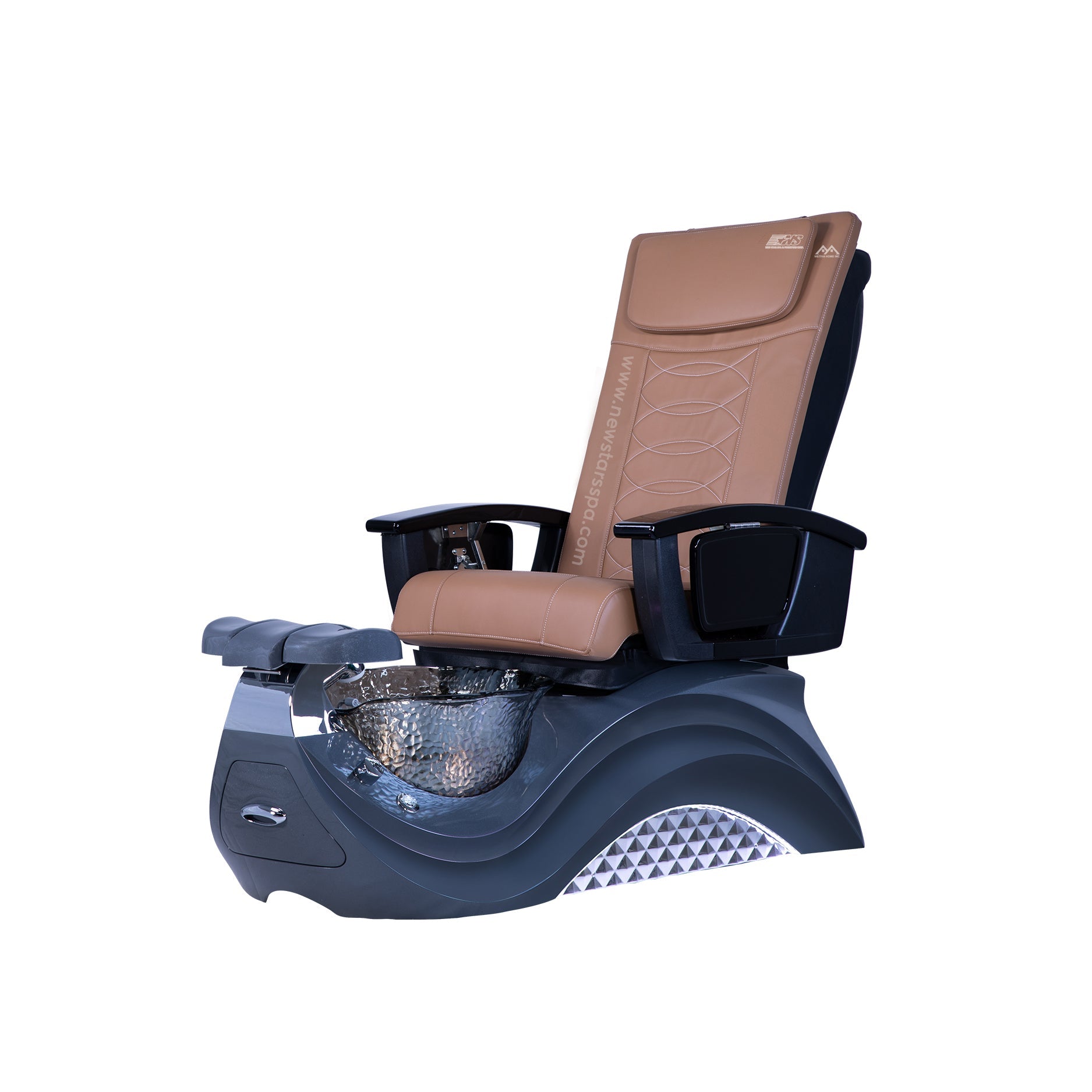 Max Spa - Dark Gray Tub - New Star Salon Furniture