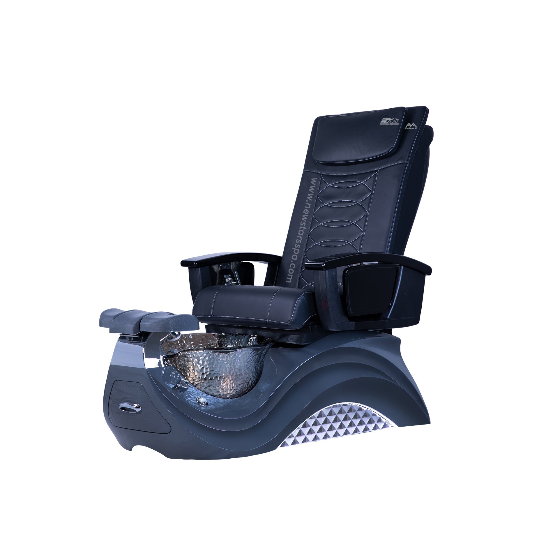 Max Spa - Dark Gray Tub - New Star Salon Furniture