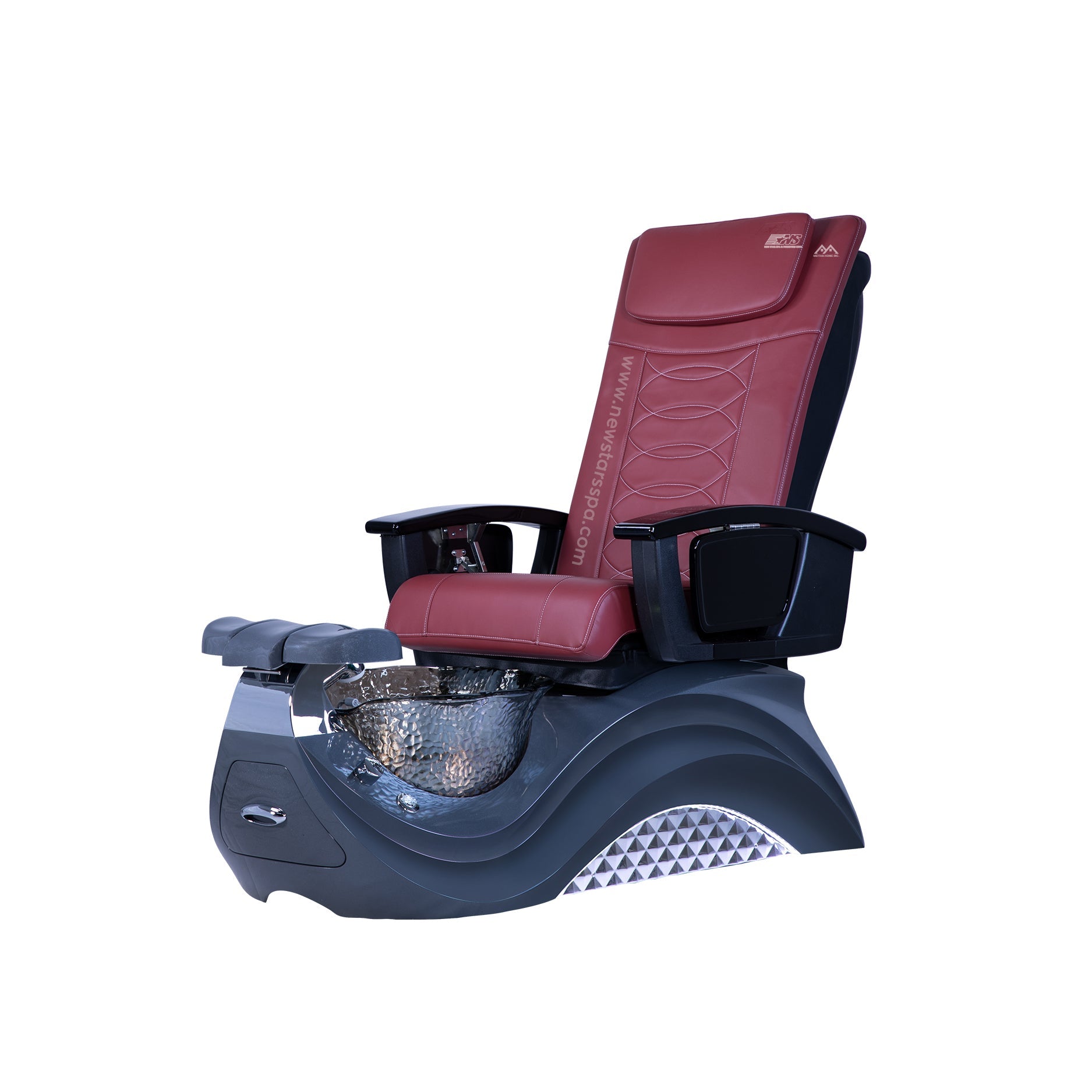 Max Spa - Dark Gray Tub - New Star Salon Furniture
