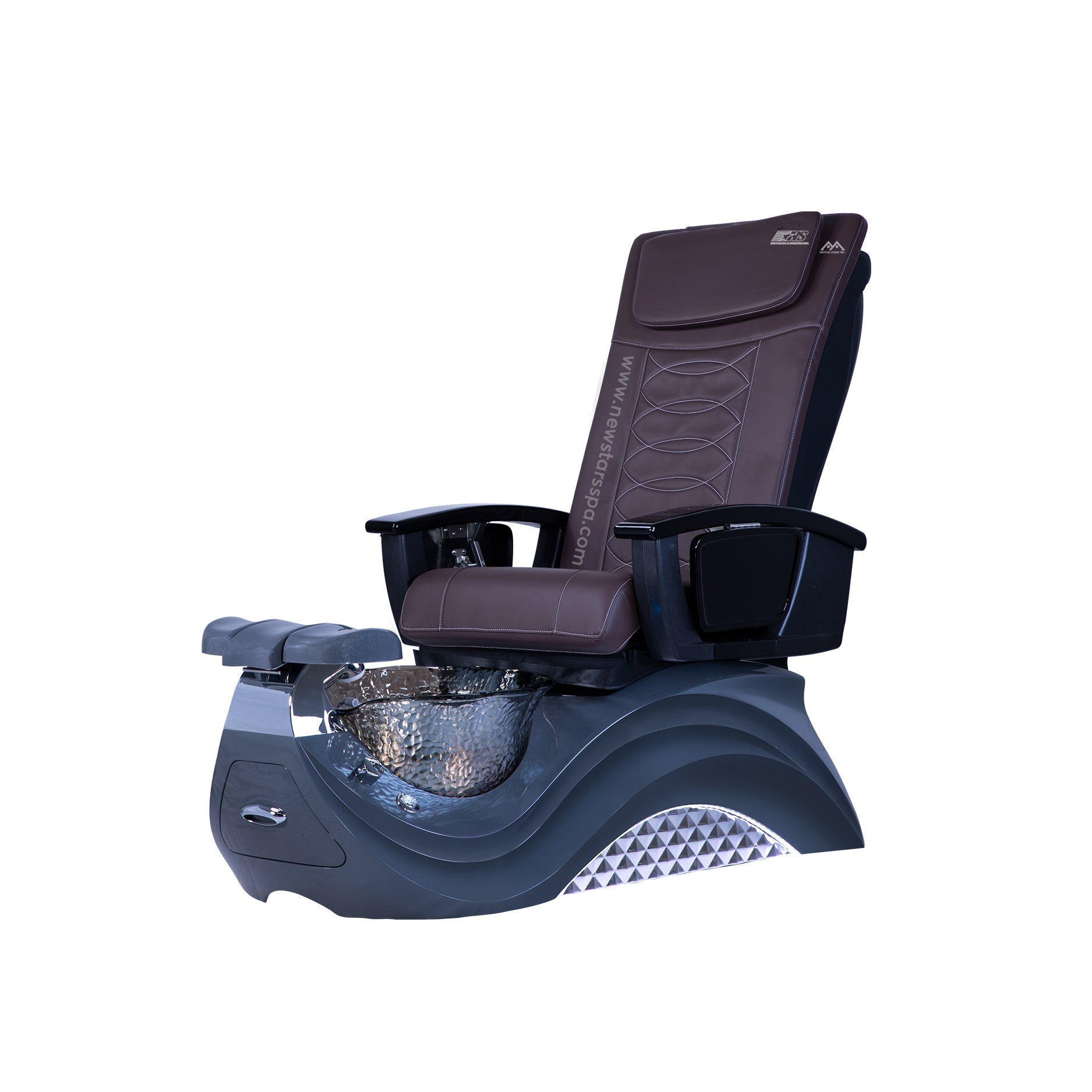 Max Spa - Dark Gray Tub - New Star Salon Furniture