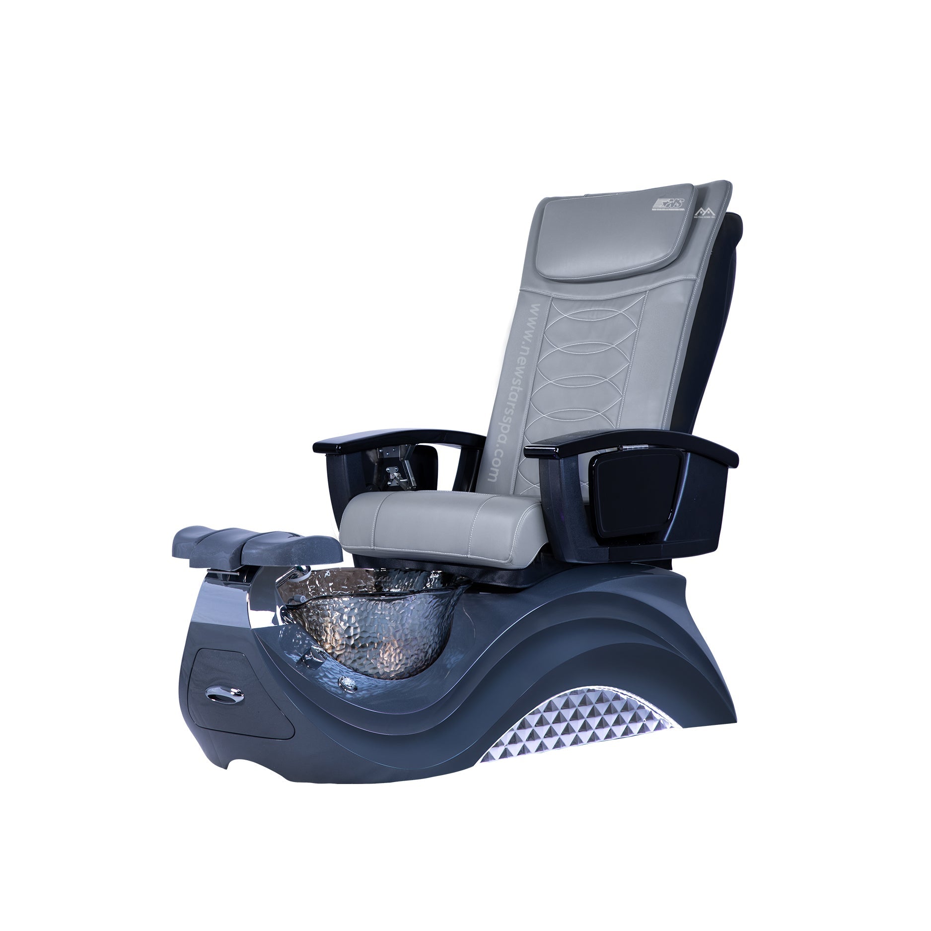 Max Spa - Dark Gray Tub - New Star Salon Furniture