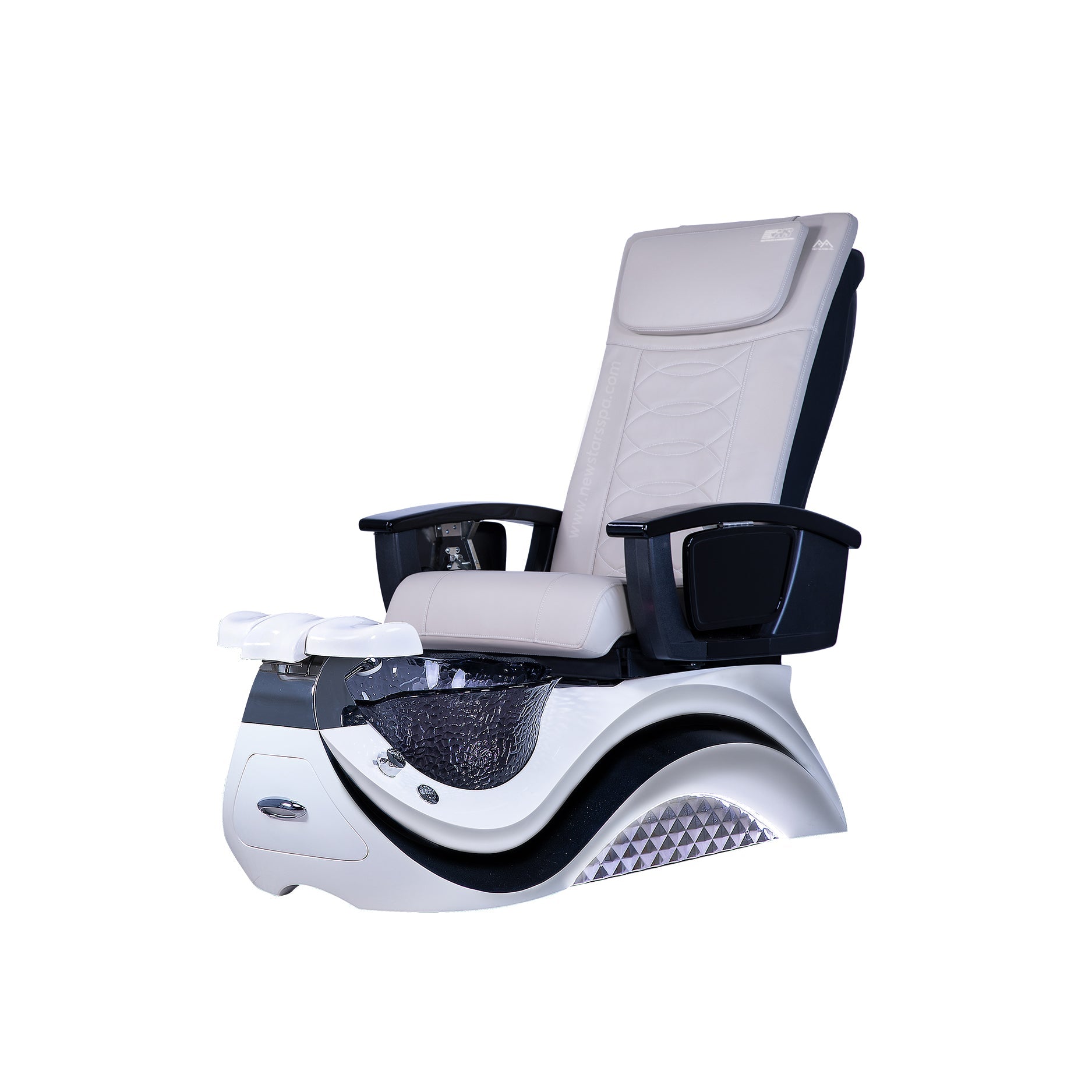 Max Spa - White/Black Tub - New Star Salon Furniture