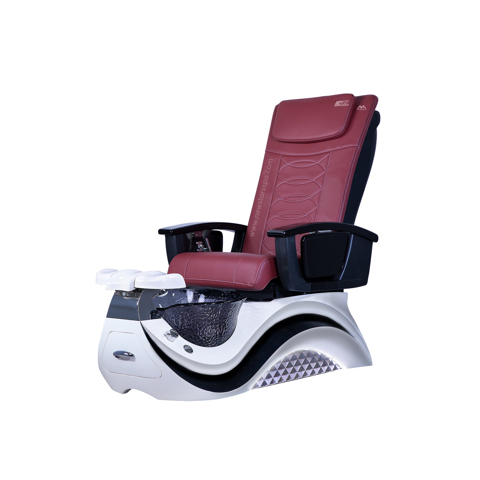 Max Spa - White/Black Tub - New Star Salon Furniture