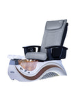Max Spa - White/Brown Tub - New Star Salon Furniture