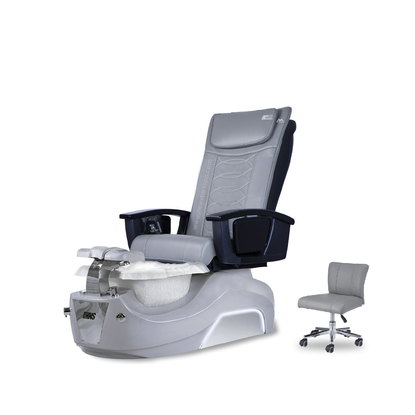NS5 - Silver Tub - New Star Salon Furniture