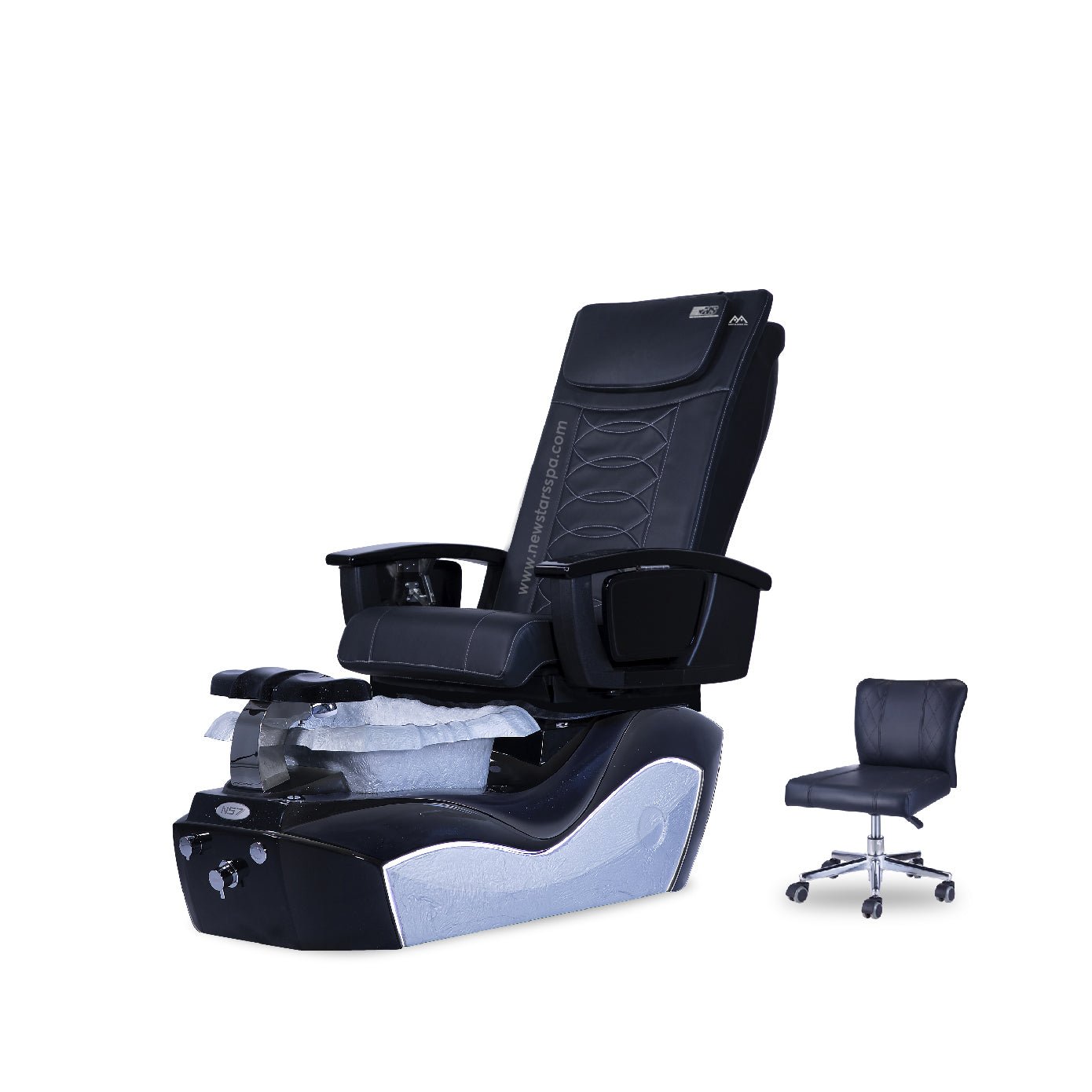 NS7 - Black Tub - New Star Salon Furniture