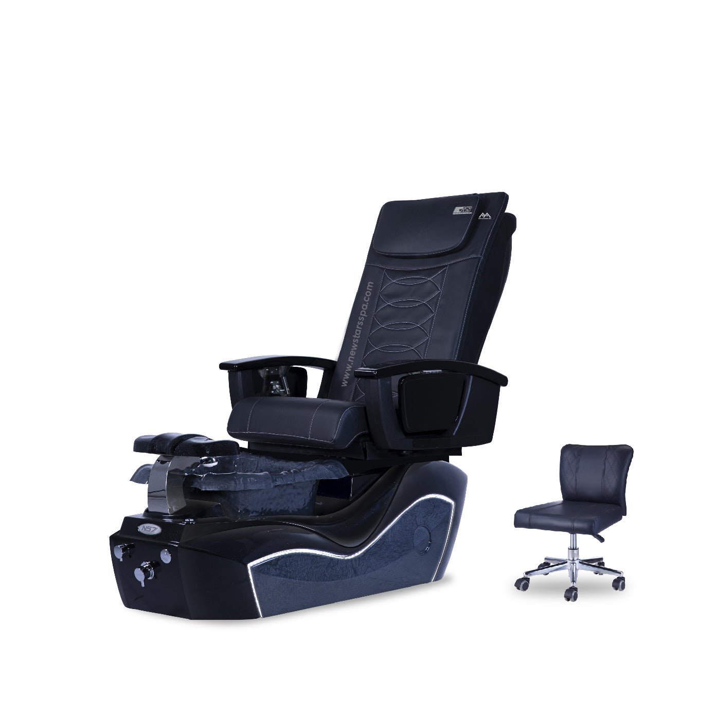 NS7 - Black Tub - New Star Salon Furniture
