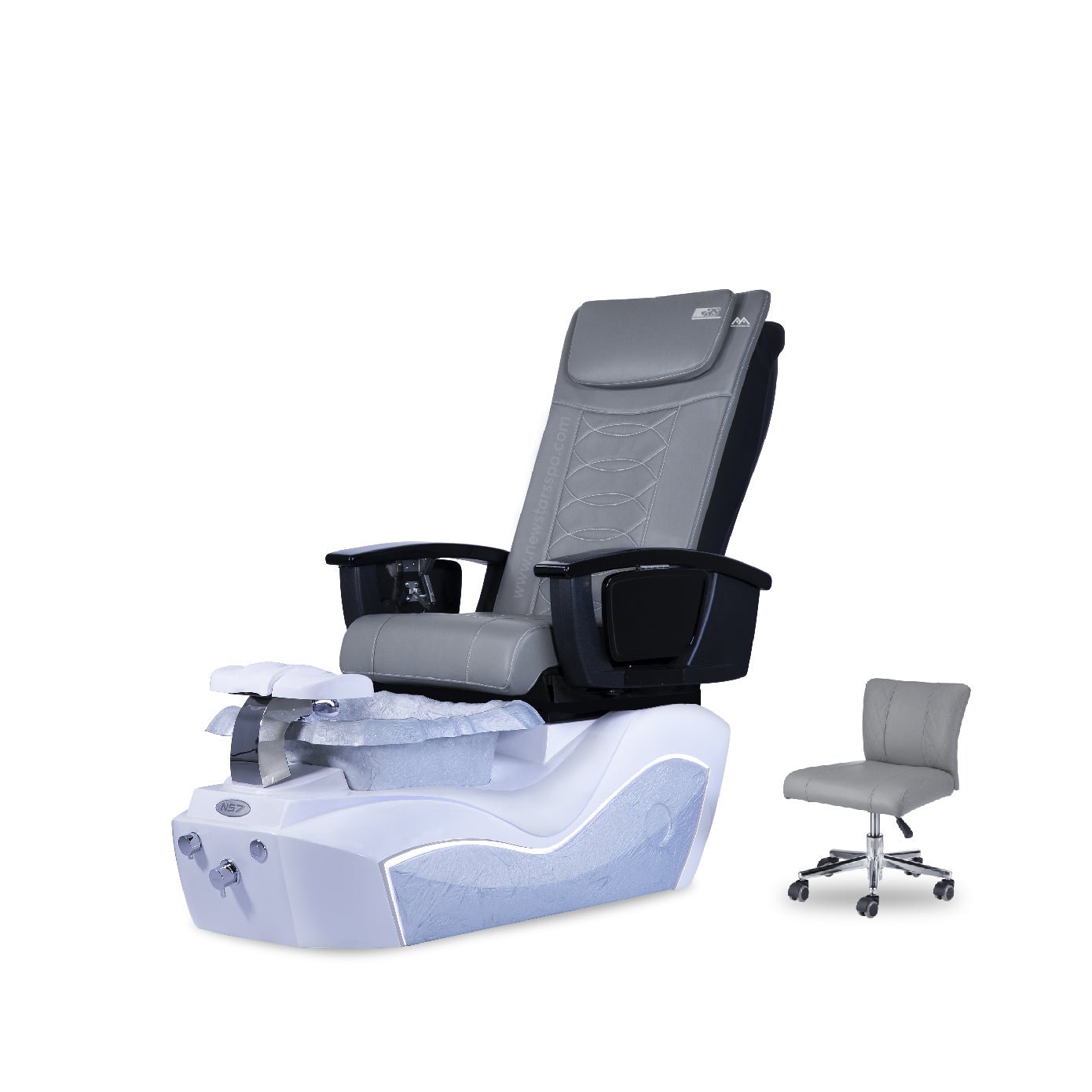 NS7 - White Tub - New Star Salon Furniture