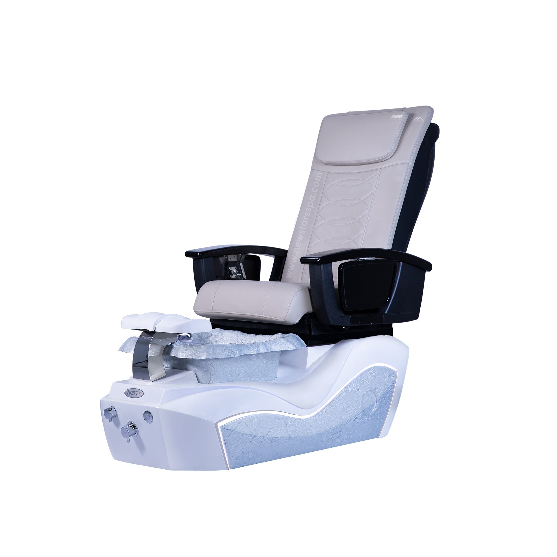 NS7 - White Tub - New Star Salon Furniture