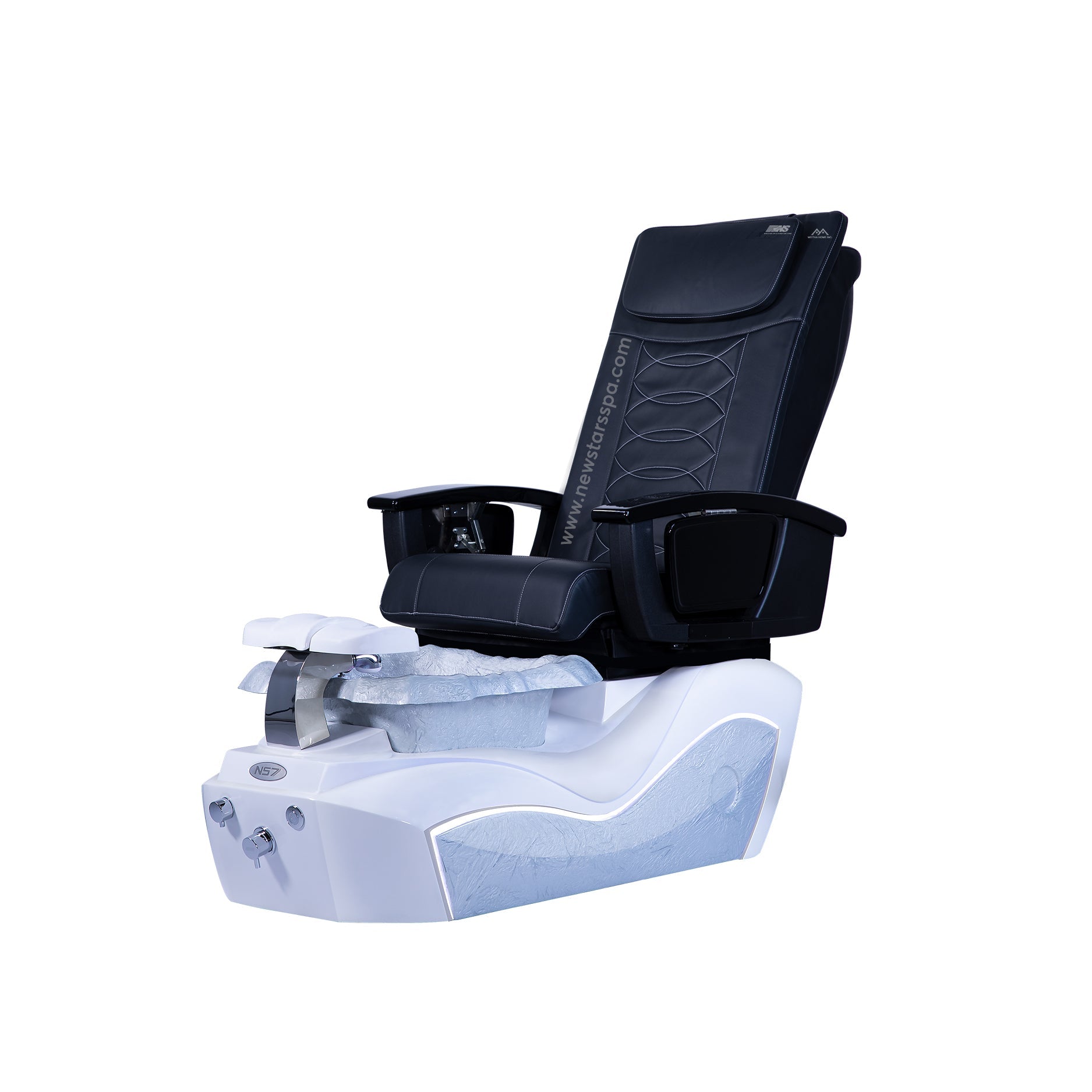 NS7 - White Tub - New Star Salon Furniture